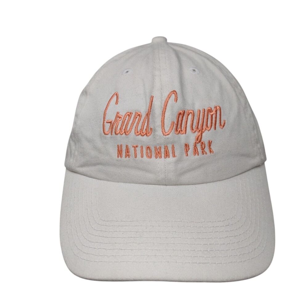 Grand Canyon National Park Ladies Slideback Hat White OS Adjustable Fahrenheit